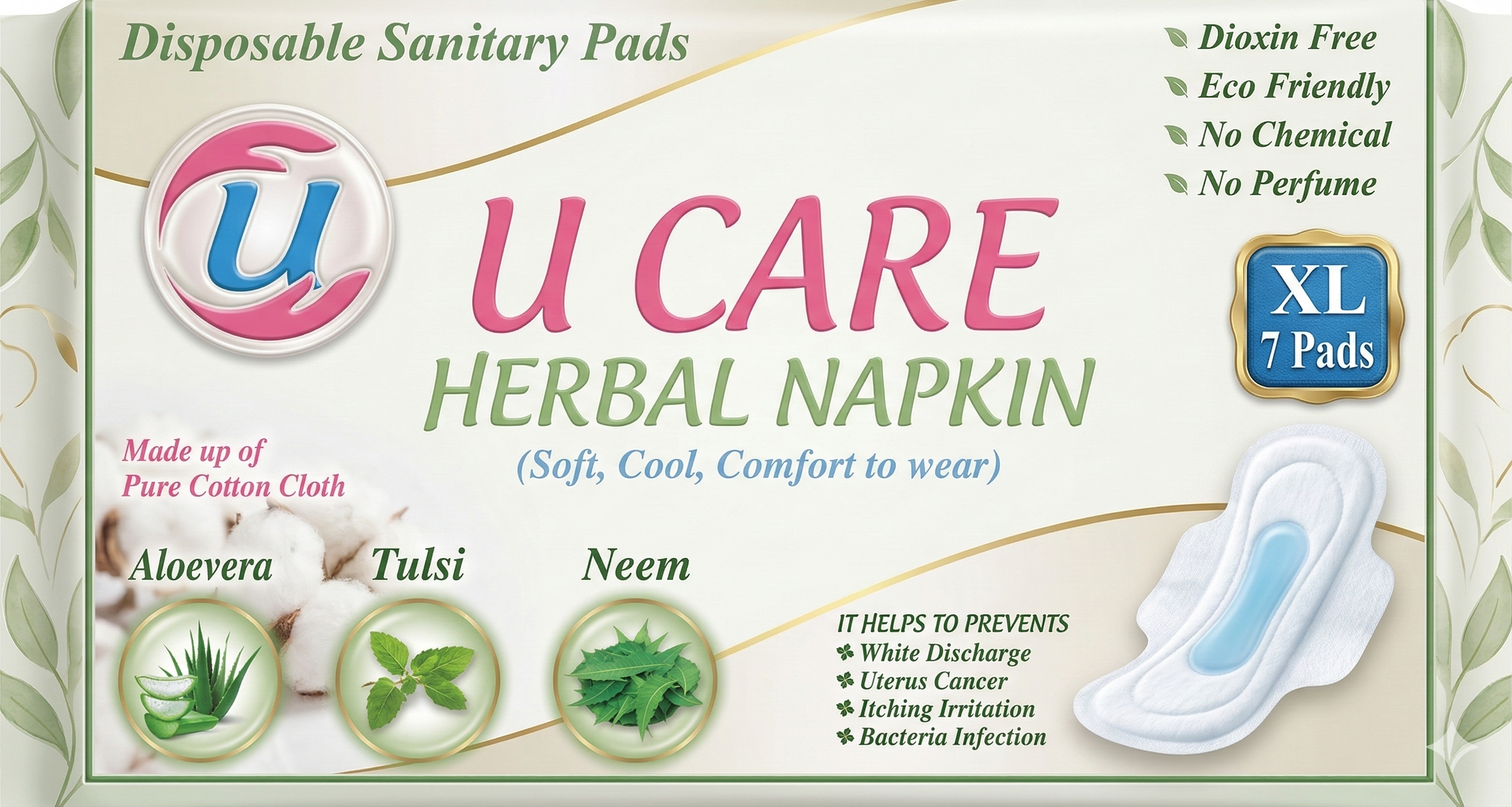 Herbal Sanitary Napkin